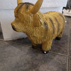 Yellow Highland Cow Figurine